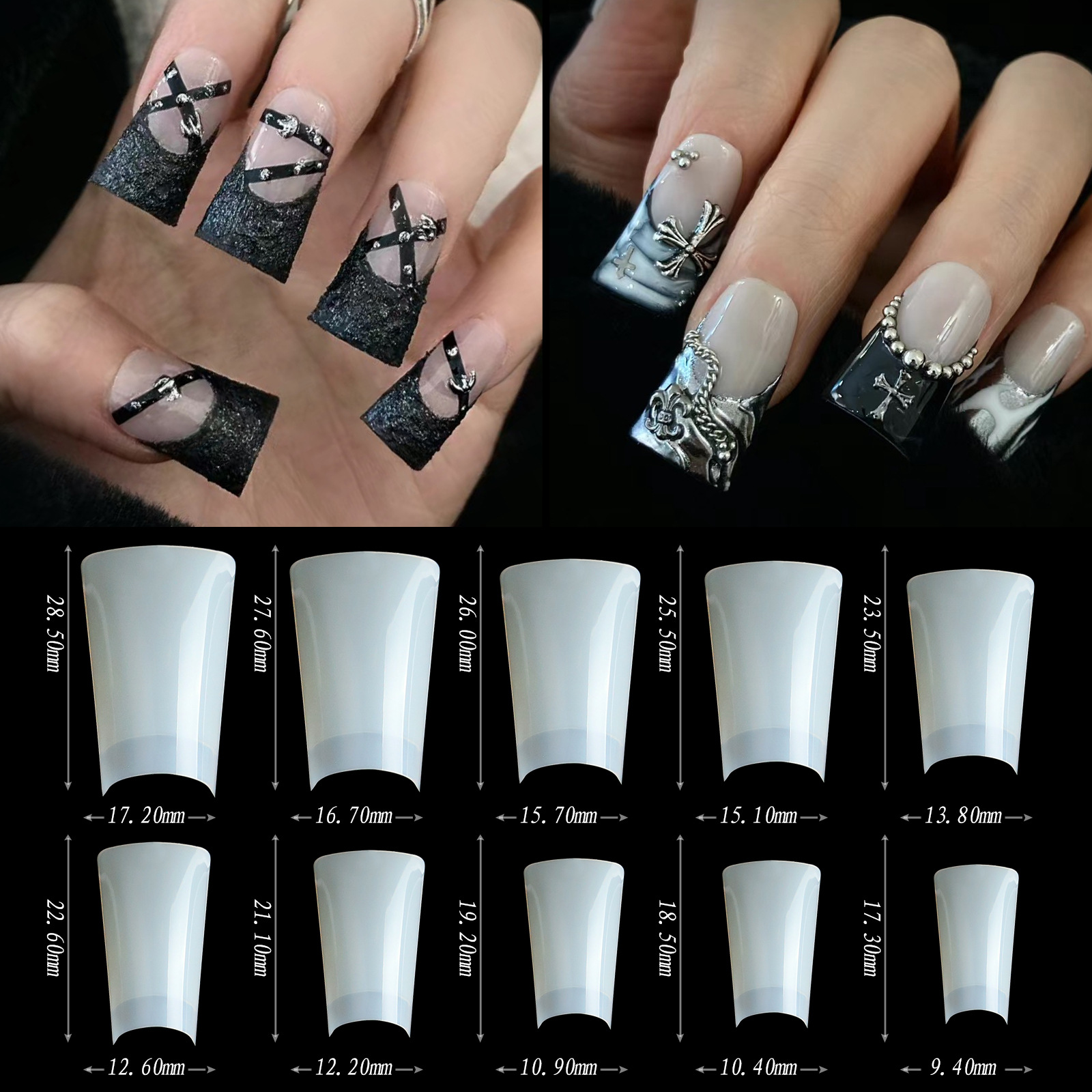 Short natural 500pcs