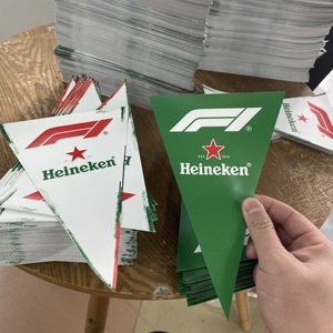 Heavy Duty Custom Beer Publicidad Signo Cadena Bandera Banderines Triángulo A todo color Bunting Banner - Product Image 6