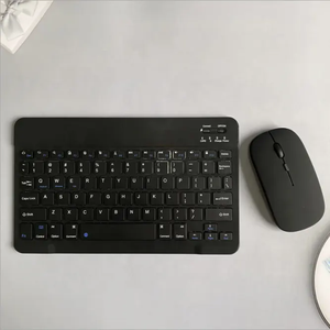 Black Metal <strong>Customized</strong> Box Mouse Wireless Multimedia Used Mini Mobile Phones ABS Plastic Wireless BT Mini <strong>Keyboard</strong> 9 <strong>Keys</strong> - Product Image 3