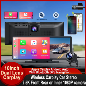 4K 10.26Inch Linux <strong>System</strong> ADAS Wireless Carplay <strong>Android</strong> Auto Portable Navigation With 2 Cameras WDR Recording - Product Image 2