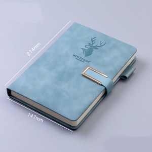 Pulsante all'ingrosso del magnete del taccuino di colore creativo di tipo personalizzato per il taccuino di fascia alta di affari dell'ufficio di viaggio - Product Image 6