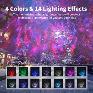 גלקסיה ילדים שמיים ילדים מבוגרים תפאורה חדר בית דינוזאור מקרן מוסיקה מוט רמקול גל אוקיינוס אור הלילה - Product Image 2