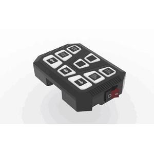9 LED uyarı ışığı çubuğu veya trafik danışmanı için denetleyici anahtarları ışıkları araba ışıkları için anahtarı kutusu - Product Image 3