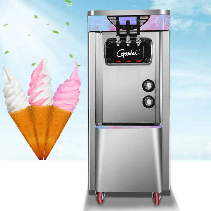 Máquinas rotativas para helados y frappe, máquina para hacer helados duros