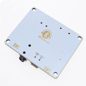 Amplificador de potencia Placa Bluetooth audio con tarjeta USB TF decodificación de audio antes de la salida de reproducción micrófono Electret