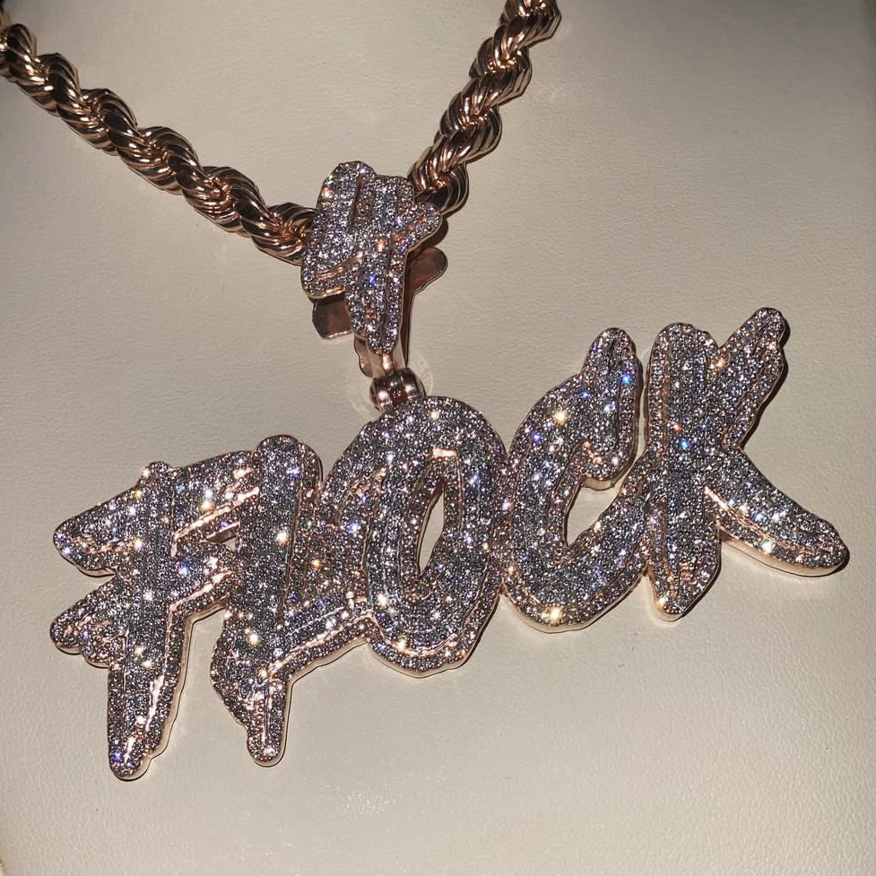 3.5'' letters pendant