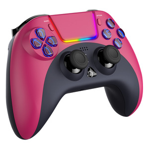 El más nuevo controlador inalámbrico ps4 con conector para auriculares de 6 ejes P4 Blue tooth GamePad compatible con PS3/ios teléfono móvil/joystick de juego de PC
