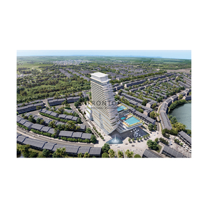 エアリアルビュープロジェクト景観不動産プレゼンテーション建築3Dレンダリング設計サービス - Product Image 5