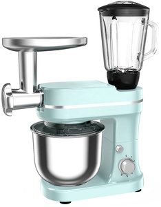 1200W çok fonksiyonlu 3 in 1 elektrikli tezgah mikseri makinesi 6 hızlı serbest duran kek karıştırıcı - Product Image 4