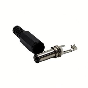 DC fiş 5.5*2.5 erkek Jack konnektörü lehimleme DC Jack 2.5x5.5mm erkek konnektör DC Jack Pin 2.5mm * 5.5mm erkek konnektör 5.5/2.5mm - Product Image 2