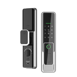 Fernbedienung Intelligentes Schloss Ttlock Tuya App Finger abdruck Numerischer Code Tuya Wifi Smart Türschloss mit Tür betrachter - Product Image 1