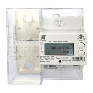 उल अनुमोदित रेलिन J5021-FF दीन रेल ऊर्जा मीटर उच्च सटीकता डीसी इलेक्ट्रॉनिक मीटर बहु-कार्य 1000v 650a तक - Product Image 3