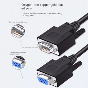 RS232 DB9เมตรเป็น USB AM 2.0สายเคเบิลอนุกรมที่ทนทานแม่พิมพ์ทองแดงชนิด USB2.0 - Product Image 5