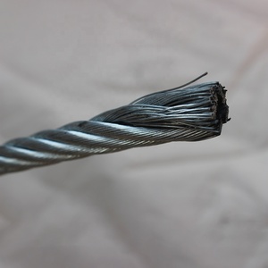 Elektrikli çit ASI standart bükme işleme hizmeti için 1x7 teller 8mm çap galvanizli çelik tel soğuk başlık çelik - Product Image 4