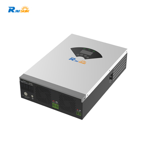 Raisun 5.5kw MPPT 80A 500VDC光伏输入220VAC 48v无并联功能5.5kw混合太阳能逆变器 - Product Image 3