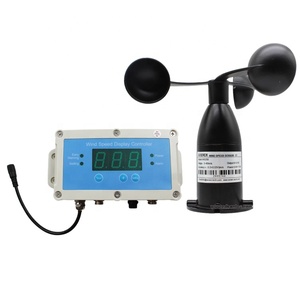 Sentec 3 cup anenometer zigbee sensore di velocità del vento per arduino 24v rs485 sensore di velocità meteorologica del vento