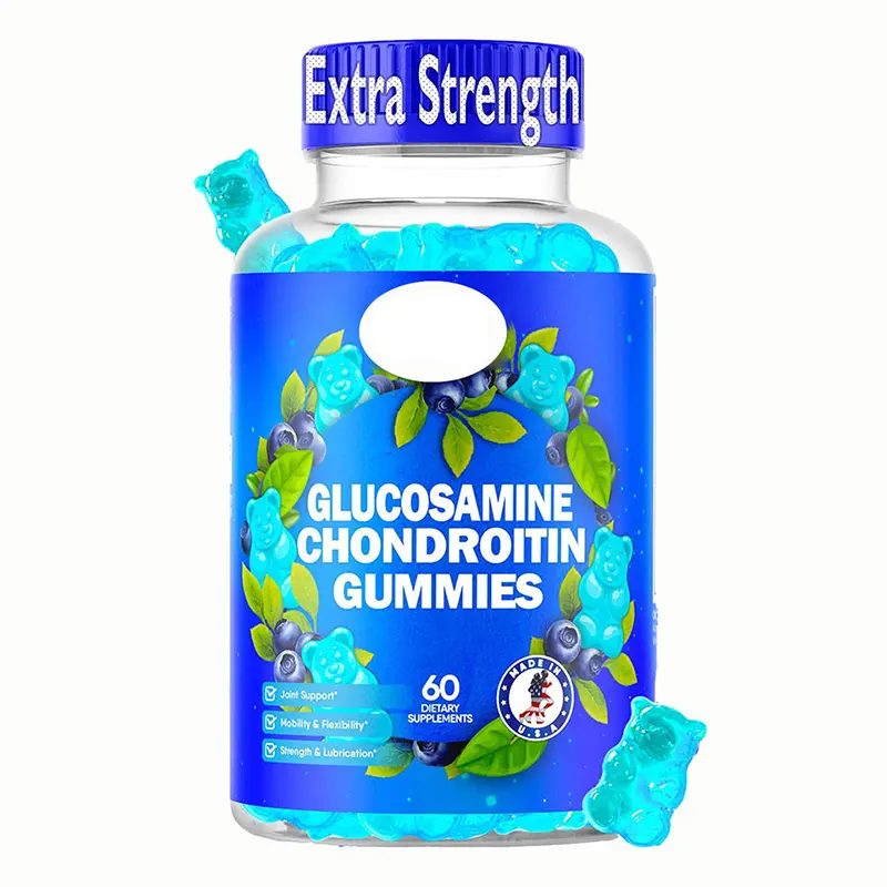Apoio conjunto glucosamina condroitina gomoso MSM Glucosamina & Vitamina E Articulação Natural & Flexibilidade Suporte gomas
