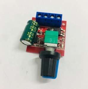 5A Mini motore DC PWM regolatore di velocità 3V-35V regolatore di velocità interruttore LED Dimmer DC 5V 12V 24V vendita calda - Product Image 1