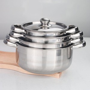 Good Price of New Product <strong>12</strong> Pieces Cookware <strong>Set</strong> Ceramic Coated Cookware <strong>Set</strong> High Quality Stainless Steel Cookware <strong>Set</strong> - Product Image 3