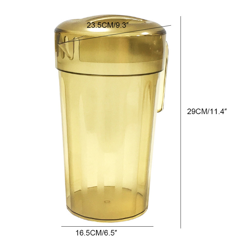 3.5L water bottle lid, brown color