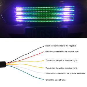 Mükemmel LED araba üçüncü fren ışık LED ışık arka kuyruk yüksek dağı Stop lambası 12V yanıp sönen sinyal emniyet uyarı işığı - Product Image 1