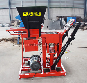 DF2-25 Clay Brick <strong>Machine</strong> <strong>Manual</strong> Compressed Earth <strong>Block</strong> <strong>Machine</strong> Price Semi Automatic Eco Brave <strong>Interlocking</strong> Brick <strong>Making</strong> <strong>Machine</strong> - Product Image 3