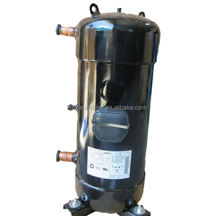 Fornecimento de fábrica Compressor de rolagem Sanyo Série C-SC de baixo preço 8HP 380V C-SC603H8H para ar condicionado