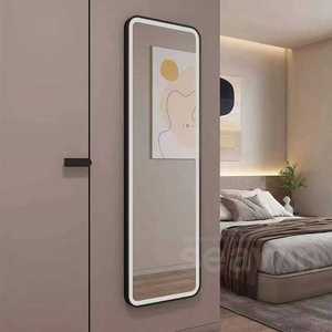 Espejos de forma rectangular modernos Montados en la pared Pasarela larga grande con luz LED - Product Image 5
