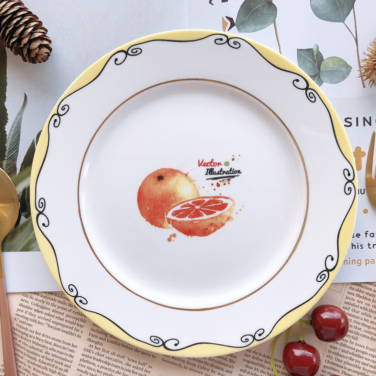 8 inch plate