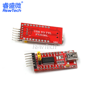 <strong>FT232RL</strong> FT232 FTDI USB To TTL 3.3V 5.5V Serial Adapter Module Board Transceiver Signal TTL CMOS Level - Product Image 3