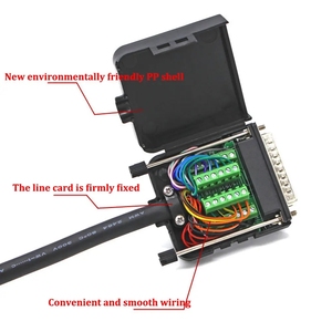 DB9 DB15 DB25连接器9 15 25针公母无焊料分接连接器COM RS232串行端口D-SUB端子插头适配器 - Product Image 6