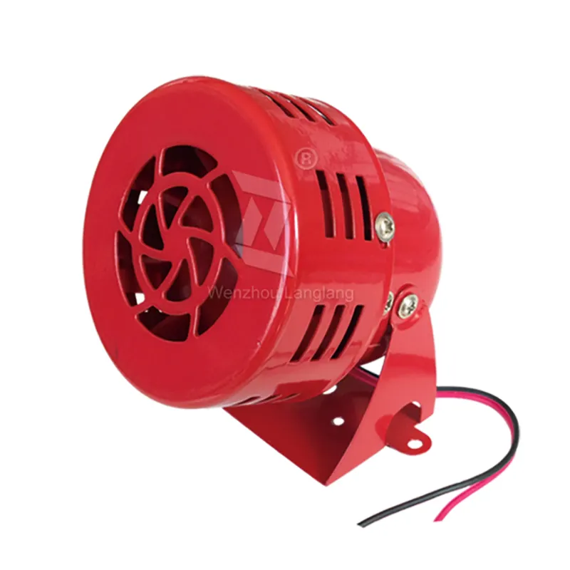 12V Blade Alarm Horn Auto LKW Motorrad Modifiziert Auto angetrieben RED Air Raid Sirene Horn Alarm