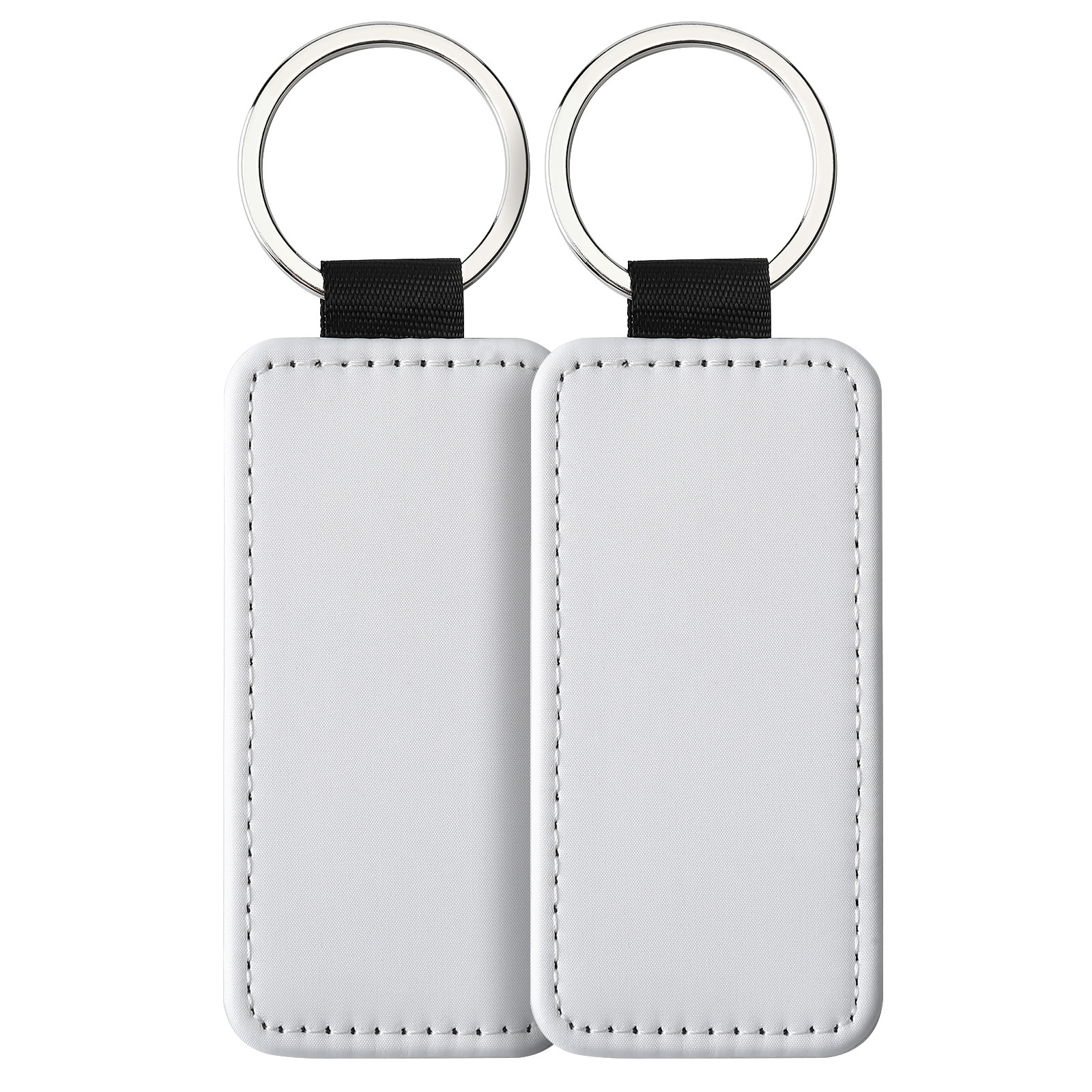 colorful Double-sided white Rectangle 3.8 * 7.8 cm