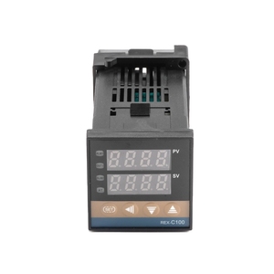 REX-C100 <strong>K</strong> J PT100 Thermostat 220V Digital <strong>Output</strong> Electronic PID Programmable Sensors <strong>Temperature</strong> <strong>Controller</strong> - Product Image 1