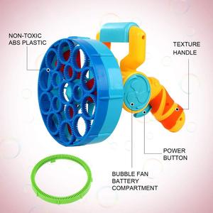 Çocuklar için elektrikli kabarcık makinesi, banyo için taşınabilir kabarcık üfleme oyuncak, dakika içinde kabarcıklar, kabarcık tabancası içerir - Product Image 5
