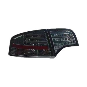 For Audi A4 B7 <strong>LED</strong> Tail Light Assembly Tail Light 2005-2008 Tail Light Backlight Soot Black With Reverse Stop Signal Aside - Product Image 2