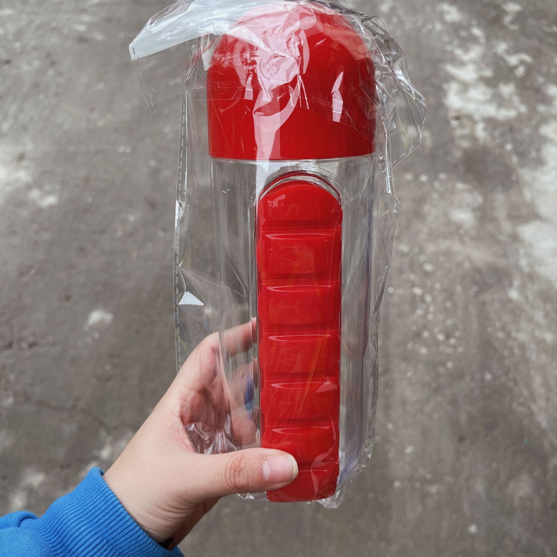 Emballage en sac rouge-opp