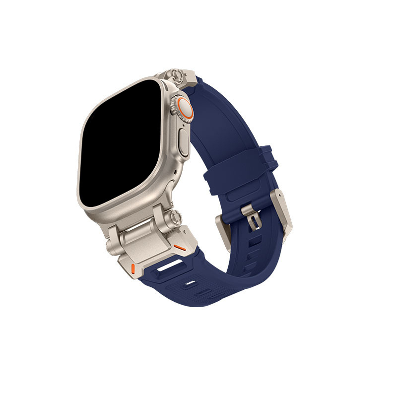 4 # Titane-Bracelet Bleu