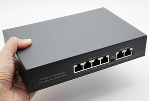 POE anahtarı 6 Port 100Mbps Ethernet akıllı anahtar IP kamera için 4 PoE + 2 UpLink - Product Image 3