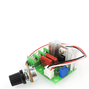PWM 2000WハイパワーモータースピードコントローラSCR電圧外部ノブレギュレータ調光サーモスタットモジュールAC 220V 25A調整可能 - Product Image 1