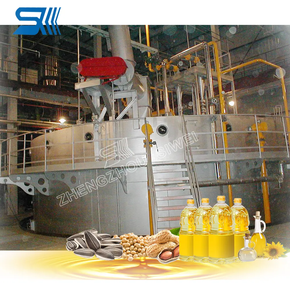Edible oil press project rice bran oil extraction machine mill plant / rice bran oil extraction machine with refinery