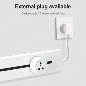 Zócalo de vía Móvil personalizado, sistema Orbital de riel de alimentación multifuncional de 8000W, zócalo de vía deslizante móvil para cocina y oficina - Product Image 6