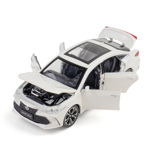 Diecasting1:24 toyo-ta AVALON simülasyon alaşım araba modeli ses ve ışık geri çekme dekoratif koleksiyon metal araba döküm modelleri - Product Image 5