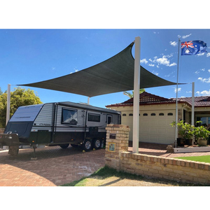 Großhandel Sun Shade Segelnetz HDPE Shade Net Outdoor Beste Qualität Sun Shade Sail Triangle Mit UV-Schutz - Product Image 4