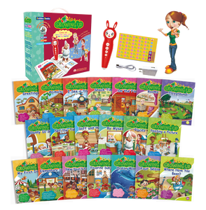 2025 che crescono libro inglese con penna parlante libri educativi alfabeto di apprendimento del suono - Product Image 1