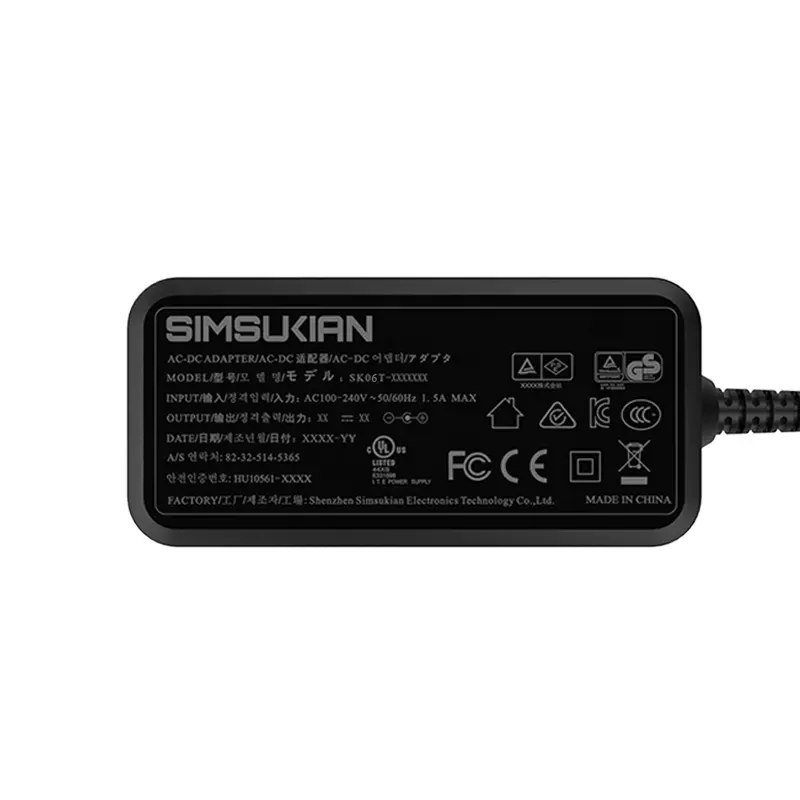 AC adaptor 5V 6V 9V 12V 15V 16V 18V 19V 24V 28V 30V DC Power supply 1a 2a 3a 4a 5a 6a 8a 10a AC/DC adapter KC