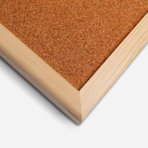 ウォールマウントコルクボード、掲示板18 X 24インチ/ネイチャーコルクボード、メッセージボード - Product Image 3