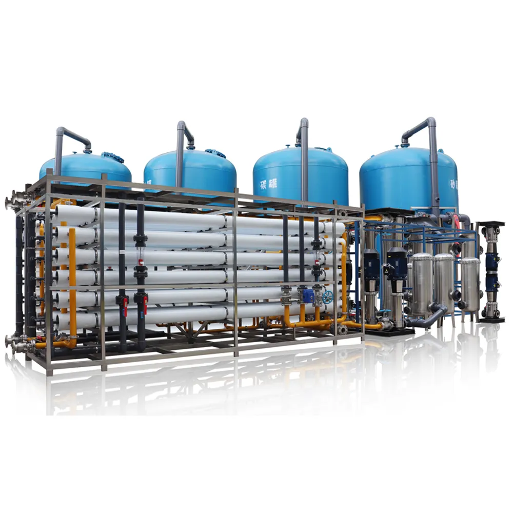 ISO/CE Approved 50T/H Well Underground Water Purification For Treatment UV Lamp L Water Treatment