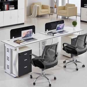 现代模块化办公隔间工作站可转换木制家具，供2 4 6 8人家庭办公使用 - Product Image 3