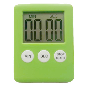 Super Thin LCD Digital Screen Kitchen <strong>Timer</strong> Square Cooking <strong>Count</strong> <strong>up</strong> Countdown Alarm Magnet
